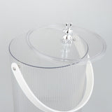 Maxbell Maxbell Beverage Dispenser with Spigot with Storage Rack for Party Household Kitchen 5L white
