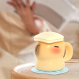 Maxbell Maxbell Cartoon Capybara Teacup 400 ml Ceramics Milk Mug for Home Parties Women, Men