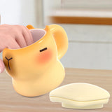 Maxbell Maxbell Cartoon Capybara Teacup 400 ml Ceramics Milk Mug for Home Parties Women, Men