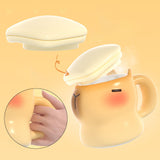 Maxbell Maxbell Cartoon Capybara Teacup 400 ml Ceramics Milk Mug for Home Parties Women, Men