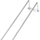 Maxbell Maxbell Wall Mounted Wine Glass Rack Sturdy Cup Holder for Coffee Shop Hotel Kitchen A