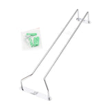 Maxbell Maxbell Wall Mounted Wine Glass Rack Sturdy Cup Holder for Coffee Shop Hotel Kitchen A