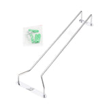 Maxbell Maxbell Wall Mounted Wine Glass Rack Sturdy Cup Holder for Coffee Shop Hotel Kitchen A