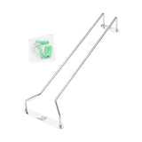 Maxbell Maxbell Wall Mounted Wine Glass Rack Sturdy Cup Holder for Coffee Shop Hotel Kitchen A