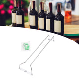 Maxbell Maxbell Wall Mounted Wine Glass Rack Sturdy Cup Holder for Coffee Shop Hotel Kitchen A