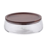 Maxbell Maxbell Food Storage Platter for Dining Room Table Sturdy Dried Fruit Plate with Lid 23cmx8cm