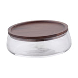 Maxbell Maxbell Food Storage Platter for Dining Room Table Sturdy Dried Fruit Plate with Lid 23cmx8cm