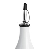 Maxbell Maxbell Cooking Oil Bottle Ceramic Large Capacity 300ml Shoyu Sauce Dispenser Bottle White