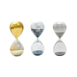 Maxbell Maxbell Sand Timer 10 Mins Creative Modern Desk Timer Hourglass for Mantel Book Desk Golden