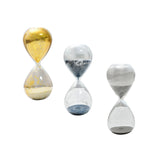 Maxbell Maxbell Sand Timer 10 Mins Creative Modern Desk Timer Hourglass for Mantel Book Desk Golden