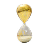 Maxbell Maxbell Sand Timer 10 Mins Creative Modern Desk Timer Hourglass for Mantel Book Desk Golden