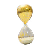 Maxbell Maxbell Sand Timer 10 Mins Creative Modern Desk Timer Hourglass for Mantel Book Desk Golden