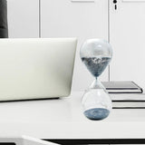 Maxbell Maxbell Sand Timer 10 Mins Creative Modern Desk Timer Hourglass for Mantel Book Desk Blue