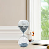 Maxbell Maxbell Sand Timer 10 Mins Creative Modern Desk Timer Hourglass for Mantel Book Desk Blue