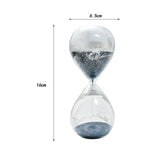 Maxbell Maxbell Sand Timer 10 Mins Creative Modern Desk Timer Hourglass for Mantel Book Desk Blue