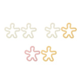 Maxbell Maxbell 2Pcs Silicone Mats Heat Resistant Pad Cup Coasters for Home Dining Table Bar 2pcs White