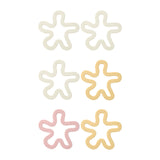 Maxbell Maxbell 2Pcs Silicone Mats Heat Resistant Pad Cup Coasters for Home Dining Table Bar 2pcs White