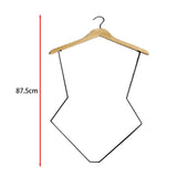Maxbell Maxbell Lingerie Hanger Metal Display Hanger Swimsuit Hanger for Coat Clothes Closet