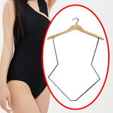 Maxbell Maxbell Lingerie Hanger Metal Display Hanger Swimsuit Hanger for Coat Clothes Closet