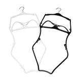 Maxbell Maxbell Lingerie Hanger Multipurpose Swimsuit Hanger for Boutique Stores Show Window White