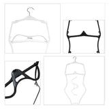 Maxbell Maxbell Lingerie Hanger Multipurpose Swimsuit Hanger for Boutique Stores Show Window White