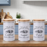 Maxbell Maxbell 3Pcs Canister Sets for Kitchen Counter Jar Canisters Set for Kitchen Counter