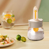 Maxbell Maxbell Spice Dispenser Condiment Jar Refillable Seasoning Box for BBQ Family Picnic white