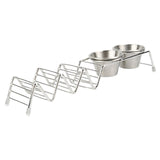 Maxbell Maxbell Taco Holder with Sauce Cup Taco Tray Plates for Hotel Kitchen Birthday Party with 2pcs Cup