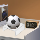 Maxbell Maxbell Ball Display Stand Stable Acrylic Ball Stand for Basketball Soccer Kids Room