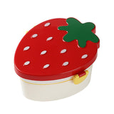 Maxbell Maxbell Bento Box Cute Strawberry Portable Bowl Lunch Box for Children Hiking Office