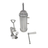 Maxbell Maxbell Manual Sausage Stuffer with 3 Filling Nozzles Meat Grinder for Meat Hot Dogs Short Tubes Set