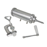 Maxbell Maxbell Manual Sausage Stuffer with 3 Filling Nozzles Meat Grinder for Meat Hot Dogs Short Tubes Set