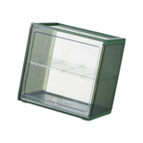 Maxbell Maxbell Coffee Tea Cup Storage Box Cup Storage Rack for Office Coffee Shop Breakroom Green