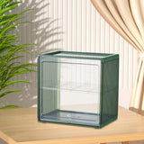 Maxbell Maxbell Coffee Tea Cup Storage Box Cup Storage Rack for Office Coffee Shop Breakroom Green