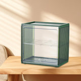 Maxbell Maxbell Coffee Tea Cup Storage Box Cup Storage Rack for Office Coffee Shop Breakroom Green