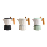 Maxbell Maxbell Stovetop Espresso Pot Stovetop Espresso Maker for Ground Coffee black