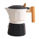 Maxbell Maxbell Stovetop Espresso Pot Stovetop Espresso Maker for Ground Coffee black
