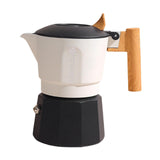 Maxbell Maxbell Stovetop Espresso Pot Stovetop Espresso Maker for Ground Coffee black