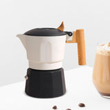 Maxbell Maxbell Stovetop Espresso Pot Stovetop Espresso Maker for Ground Coffee black