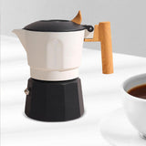 Maxbell Maxbell Stovetop Espresso Pot Stovetop Espresso Maker for Ground Coffee black