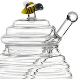 Maxbell Maxbell Honey Jar with Dispenser Spoon Honey Glass Pot for Home Countertop Farmhouse