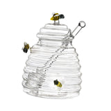 Maxbell Maxbell Honey Jar with Dispenser Spoon Honey Glass Pot for Home Countertop Farmhouse