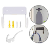 Maxbell Maxbell Ironing Board Hanger Sturdy Iron Board Holder for Laundry Room Utility Rooms White