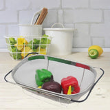 Maxbell Maxbell over The Sink Strainer Fine Mesh Drain Basket for Drying Displaying Draining