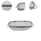 Maxbell Maxbell over The Sink Strainer Fine Mesh Drain Basket for Drying Displaying Draining
