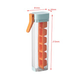 Maxbell Maxbell Coffee Ice Tray Portable Quick Release Ice Cube Tray for Bar Drinks Beverage orange