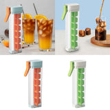 Maxbell Maxbell Coffee Ice Tray Portable Quick Release Ice Cube Tray for Bar Drinks Beverage orange
