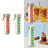 Maxbell Maxbell Coffee Ice Tray Portable Quick Release Ice Cube Tray for Bar Drinks Beverage orange