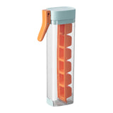 Maxbell Maxbell Coffee Ice Tray Portable Quick Release Ice Cube Tray for Bar Drinks Beverage orange