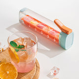 Maxbell Maxbell Coffee Ice Tray Portable Quick Release Ice Cube Tray for Bar Drinks Beverage orange